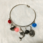 Boho Charm Bangle Bracelet – Ocean & Nature Inspired