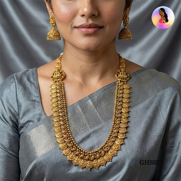 GHS022.jpg Lakshmi Kaasu Haram Set – GHS022 - Image 1