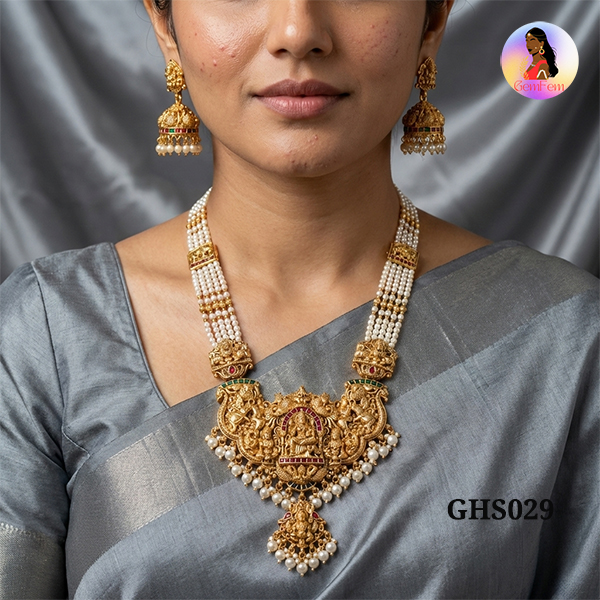 GHS029.jpg Beads Long Haram Set – GHS029 - Image 1