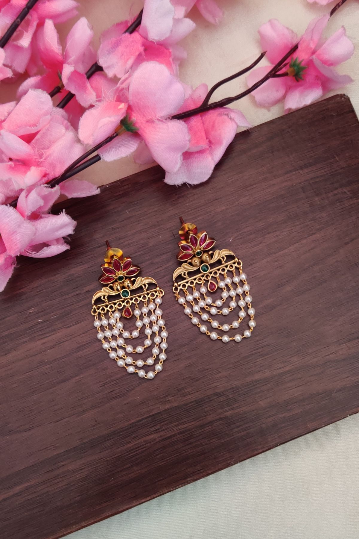 IMG_20250318_165427-2.jpg Premium Beads Designer Earrings - Image 1