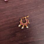 Sparrow Pink Designer NosePin