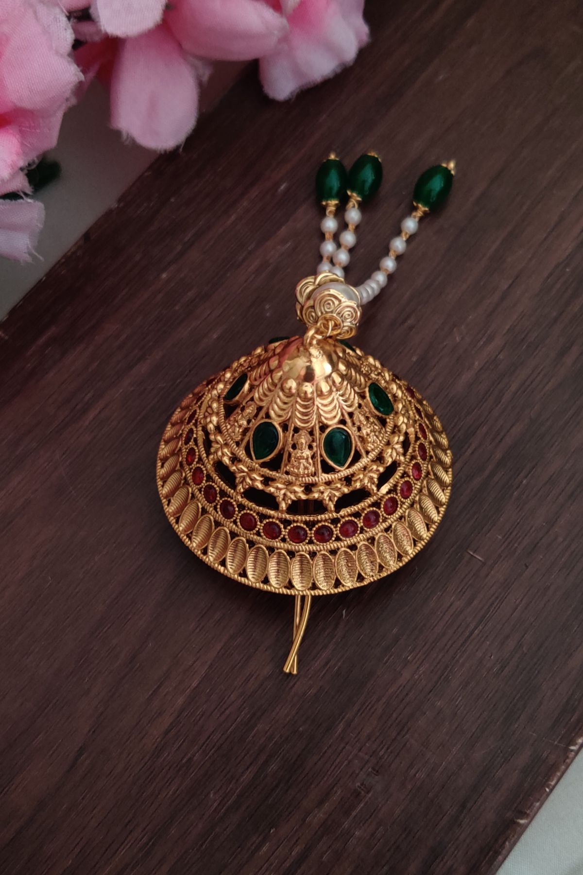 IMG_20251216_133659-1.jpg Premium Designer Small Andal Kondai - Image 1