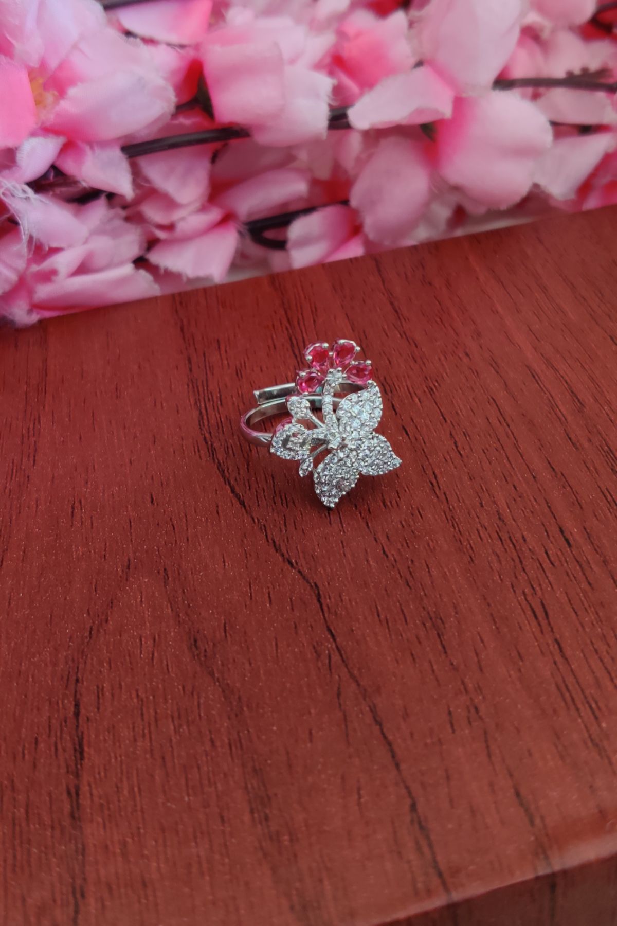 IMG_20260326_132543.jpg-1.jpeg Beautiful AD Flower Designer Finger Ring - Image 1
